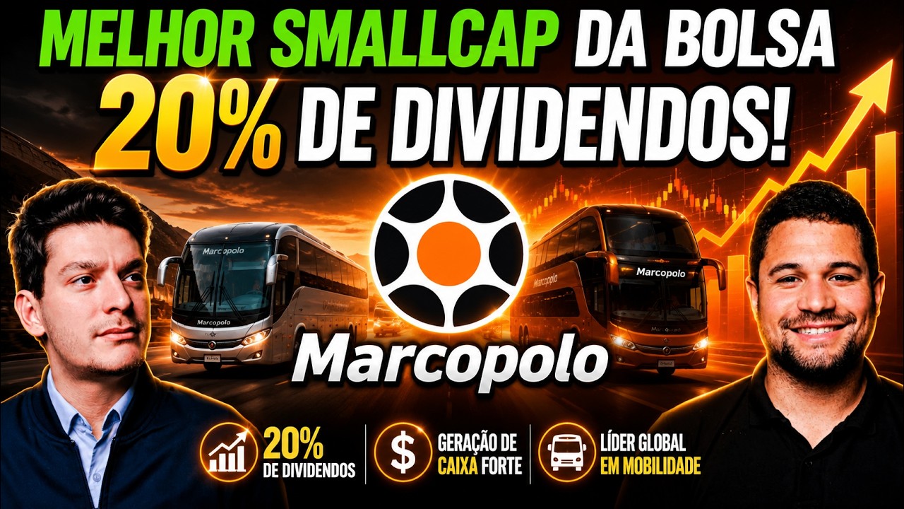 MARCOPOLO VALE A PENA? PODE SUBIR 100%?
